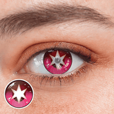 Cosplay Oshi No Ko Hoshino Rubii Red Coloured Contact Lenses - BEAUEYE (UK)