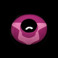 Cosplay Pink Love Dark Pink Coloured Contact Lenses - BEAUEYE (UK)