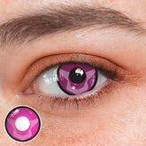 Cosplay Pink Love Dark Pink Coloured Contact Lenses - BEAUEYE (UK)