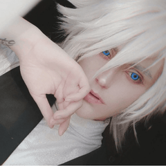Cosplay Pixie Blue Coloured Contact Lenses - BEAUEYE (UK)