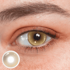 Cosplay Pudding Brown Coloured Contact Lenses - BEAUEYE (UK)
