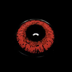 Cosplay Queen Red Coloured Contact Lenses - BEAUEYE (UK)