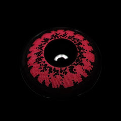 Cosplay Queen Red Prescription Coloured Contact Lenses - BEAUEYE (UK)