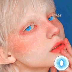 Cosplay Ragdoll Cat Blue Coloured Contact Lenses - BEAUEYE (UK)