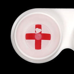 Cosplay Red cross Coloured Contact Lenses - BEAUEYE (UK)