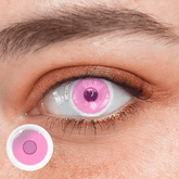 Cosplay Rose Bloom Pink Coloured Contact Lenses - BEAUEYE (UK)