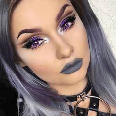 Cosplay Sasuke Uchiha Purple Coloured Contact Lenses - BEAUEYE (UK)