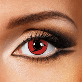 Cosplay Sharingan Red Coloured Contact Lenses - BEAUEYE (UK)