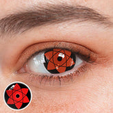 Cosplay Sharingan Uchiha Sasuke Red Coloured Contact Lenses - BEAUEYE (UK)