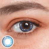 Cosplay Star Eyes Blue Coloured Contact Lenses - BEAUEYE (UK)