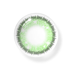 Cosplay Star Eyes Green Coloured Contact Lenses - BEAUEYE (UK)