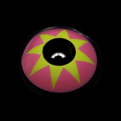 Cosplay Star Light Pink Coloured Contact Lenses - BEAUEYE (UK)