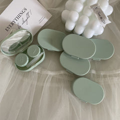 Cream Color Series with Mirror Colored Contact Lens Case - BEAUEYE (UK)