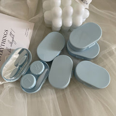 Cream Colored Contact Lens Case - BEAUEYE (UK)