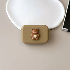 Cute Bear Pupil Colored Contact Lens Case - BEAUEYE (UK)