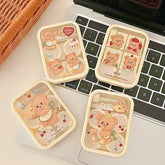 Cute Butter Bear Colored Contact Lens Case - BEAUEYE (UK)