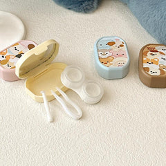 Cute Cartoon Colored Contact Lens Case - BEAUEYE (UK)