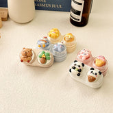 Cute Cartoon Colored Contact Lens Case - BEAUEYE (UK)
