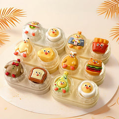 Cute Cartoon Colored Contact Lens Case - BEAUEYE (UK)
