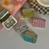Cute Cartoon Simple Colored Contact Lens Case - BEAUEYE (UK)
