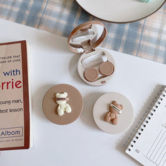 Cute Puppy Colored Contact Lens Case - BEAUEYE (UK)