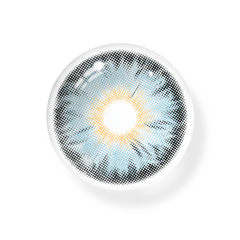 Cyrene Blue Coloured Contact Lenses - BEAUEYE (UK)