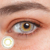 Danica Sand Gray Coloured Contact Lenses - BEAUEYE (UK)