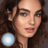 Dawn Blue Coloured Contact Lenses - BEAUEYE (UK)