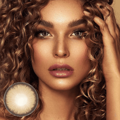 Dawn Brown Coloured Contact Lenses - BEAUEYE (UK)