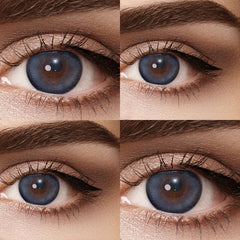 Deep Blue Coloured Contact Lenses - BEAUEYE (UK)