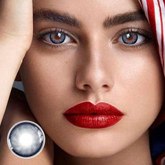 Deep Blue Coloured Contact Lenses - BEAUEYE (UK)