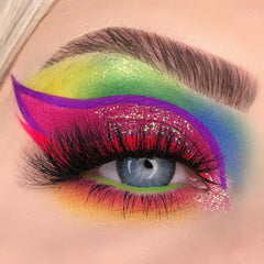 DIAMOND Glitter Blue Coloured Contact Lenses - BEAUEYE (UK)