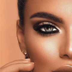 DIAMOND Glitter Blue Coloured Contact Lenses - BEAUEYE (UK)