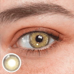DNA Taylor Brown Hazel Prescription Coloured Contact Lenses - BEAUEYE (UK)