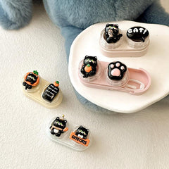 Drawing Cartoon Bear Colored Contact Lens Case - BEAUEYE (UK)