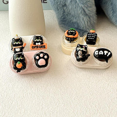 Drawing Cartoon Bear Colored Contact Lens Case - BEAUEYE (UK)