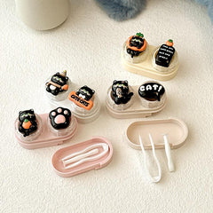 Drawing Cartoon Bear Colored Contact Lens Case - BEAUEYE (UK)