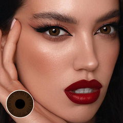 Bramble Dark Brown Prosthetic Lenses