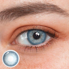 Celeste Blue Prescription Coloured Contact Lenses