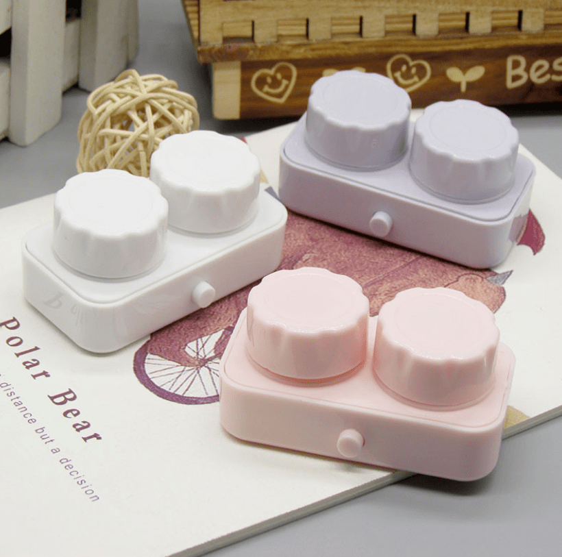 Electric cleaning Multicolor Colored Contact Lens Case - BEAUEYE (UK)