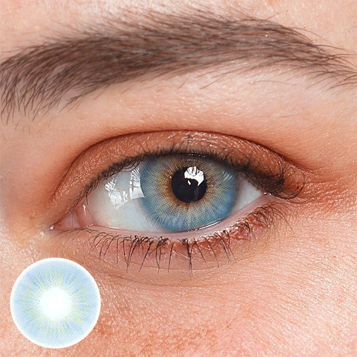 Elfie Blue Coloured Contact Lenses - BEAUEYE (UK)