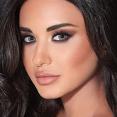 Elite Amber Gray Coloured Contact Lenses - BEAUEYE (UK)