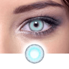 Elite Glass Green Gray Coloured Contact Lenses - BEAUEYE (UK)
