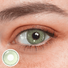 Elite Silky green Coloured Contact Lenses - BEAUEYE (UK)