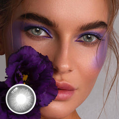 Ellie Gray Coloured Contact Lenses - BEAUEYE (UK)