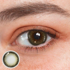 Etoile Brown Prescription Coloured Contact Lenses - BEAUEYE (UK)