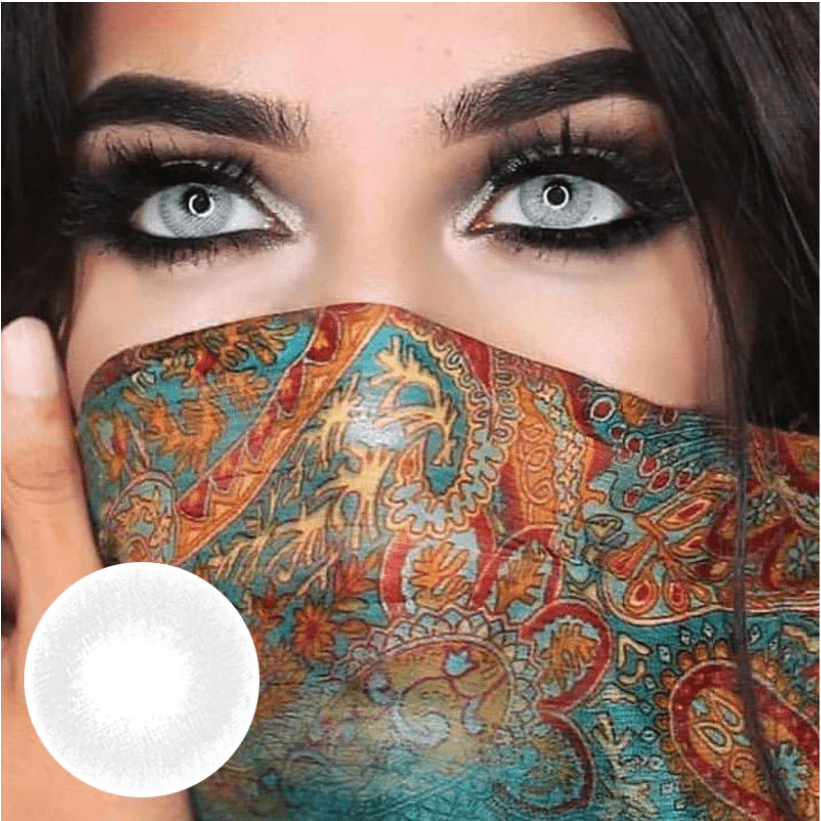 FANTASY SNOW FLAKE Prescription Coloured Contact Lenses - BEAUEYE (UK)