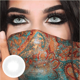 FANTASY SNOW FLAKE Prescription Coloured Contact Lenses - BEAUEYE (UK)