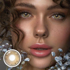Faylinn Brown Coloured Contact Lenses - BEAUEYE (UK)