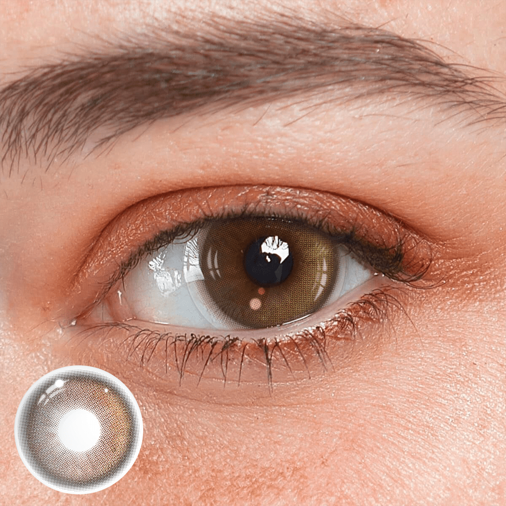 Faylinn Skylark Brown Coloured Contact Lenses - BEAUEYE (UK)